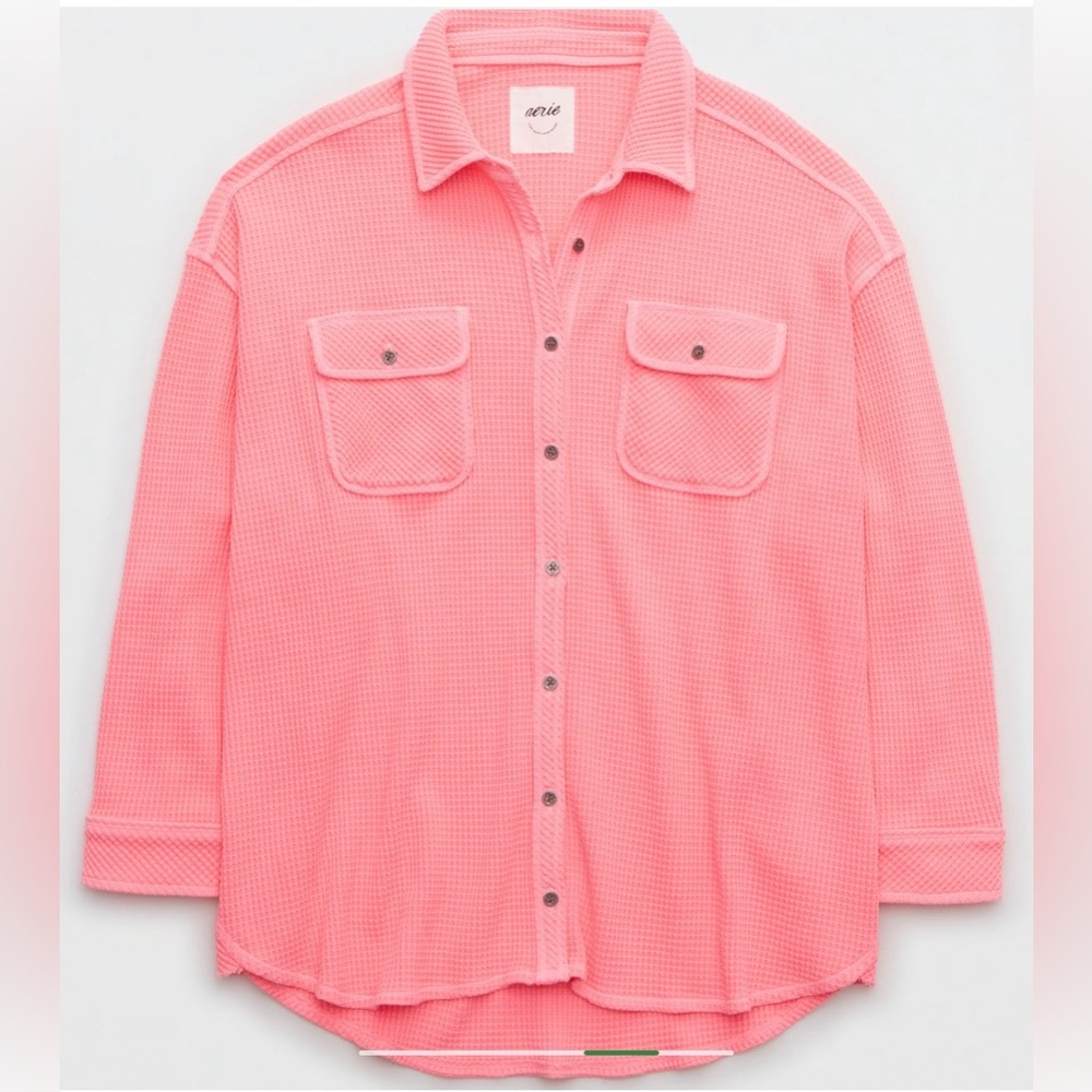 Aerie Lumberjane Waffle Shirt